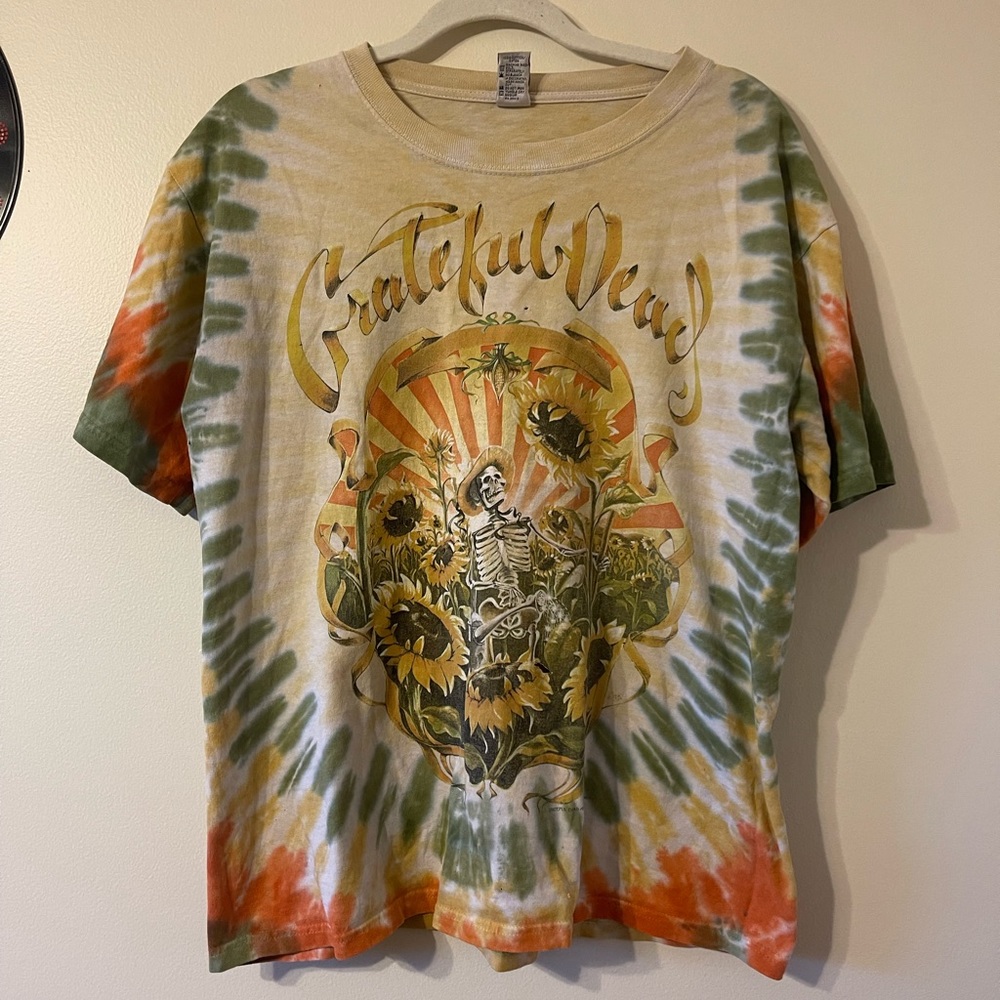 Grateful Dead 1994 Tour Sunflower Shirt